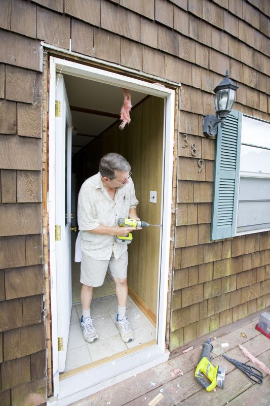 Completed Residential Door Installation